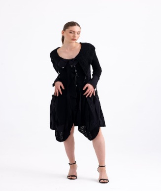 Long Angora Cardigan